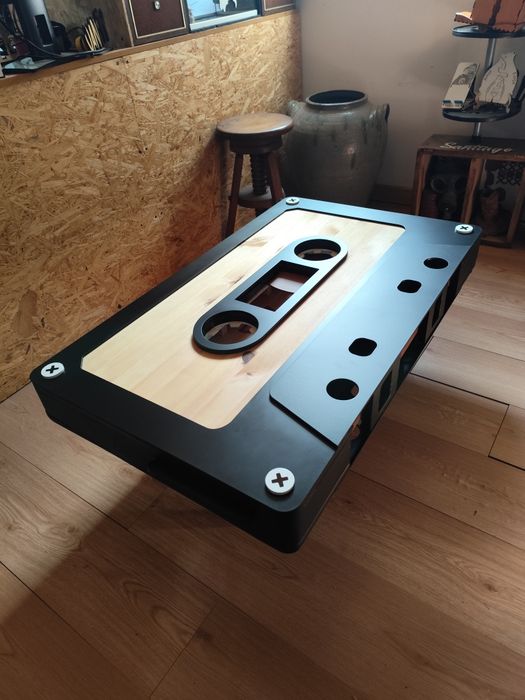 Mesa personalizada k7 cassete