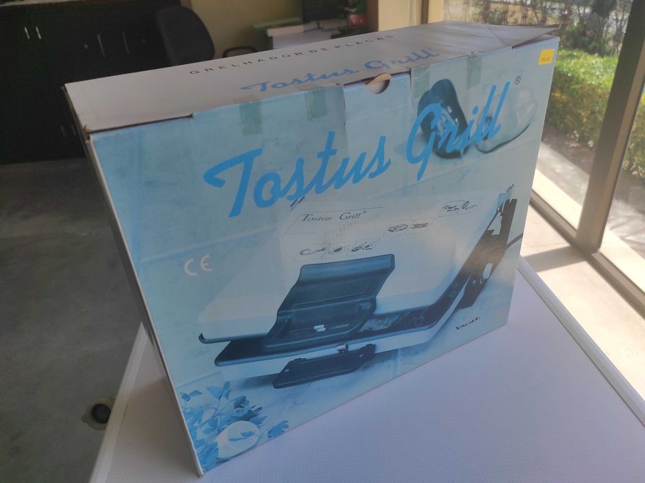 SUPER PREÇO - Grelhador/tostadora de placas amovíveis NOVA