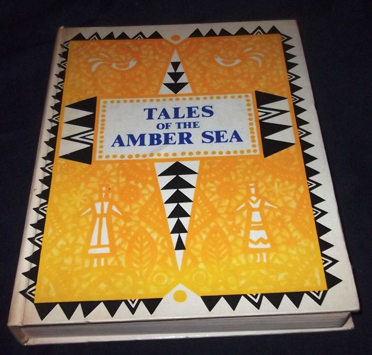 Livro Tales of the Amber Sea Contos juvenis Estónia Letónia e Lituânia