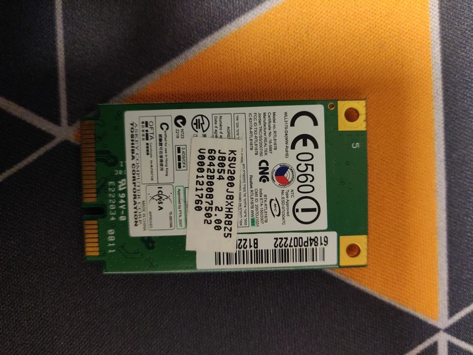 CPU, DDR2, DDR3, placas wireless e vários componentes