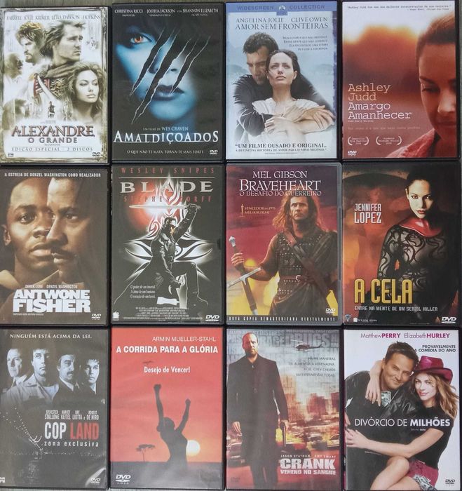 Lote 39 DVDs originais