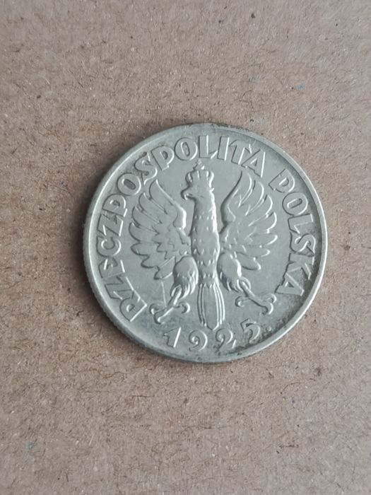 Moneta 2 zł 1925 r srebro