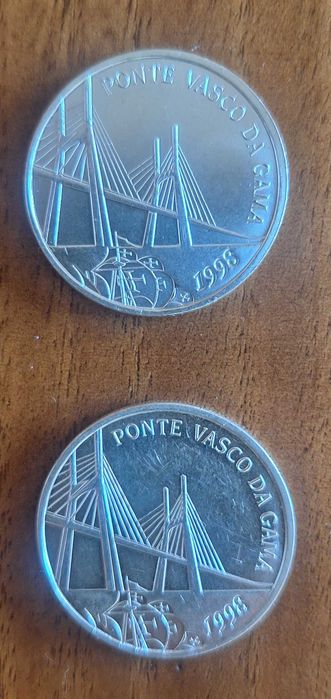 Moedas comemorativas