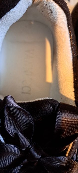 Vannucci buty snicersy brąz  ze złotem roz 38