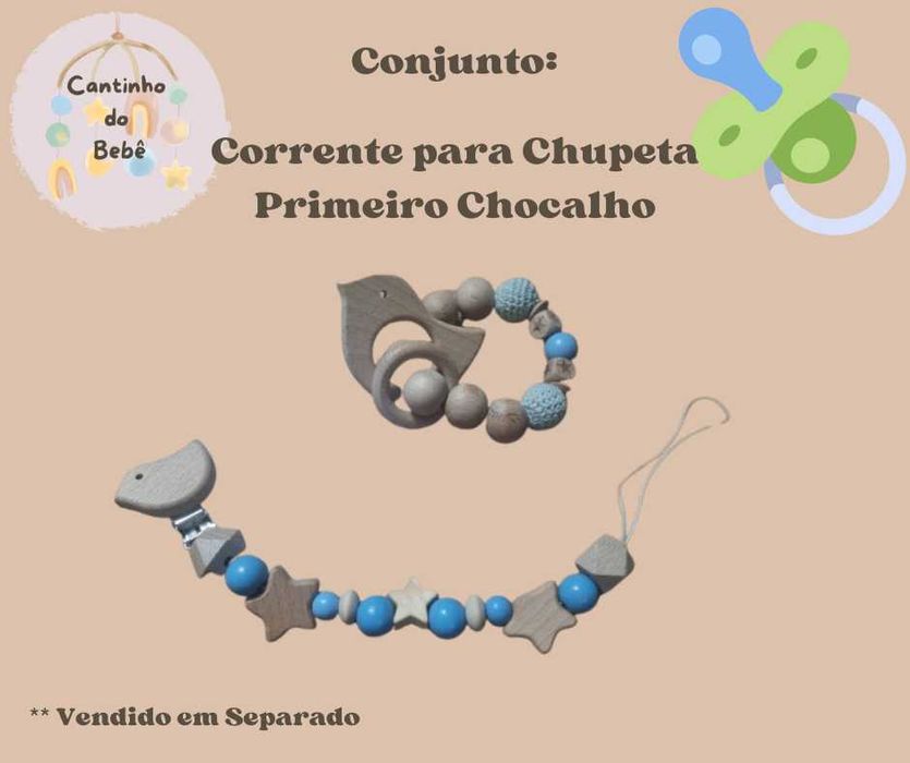 Correntes de Chupetas Personalizadas
