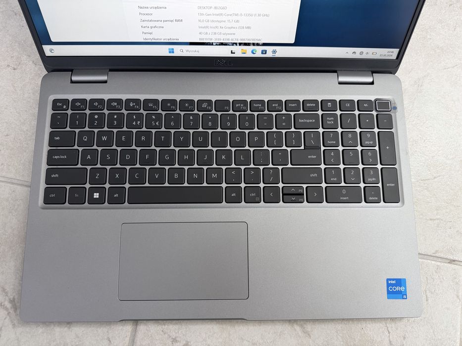 Dell Latitude 5540 i5 13 gen 16gb 256ssd win 11