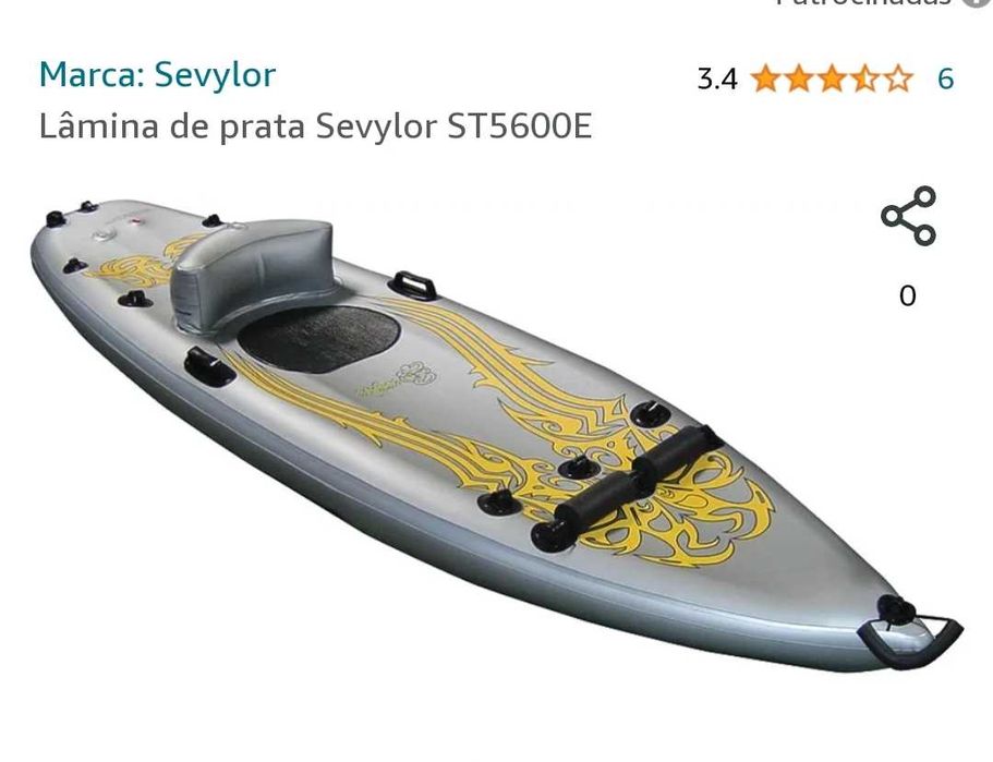 Kaiak sevylor ST5600E Silver Blade 2m 40 cm