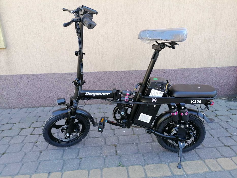 Rower nowy elektryczny VIP, komunijny prezent.