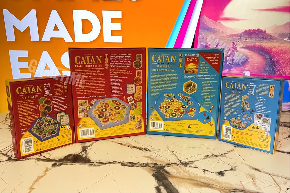 Catan Катан Колонизаторы настольная игра Катан Мореходы