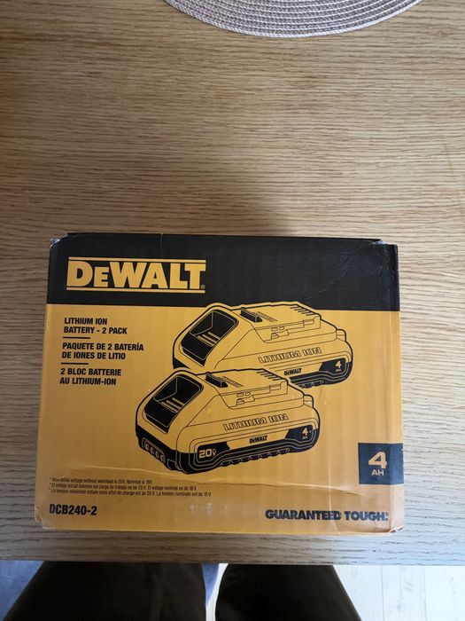 DeWalt baterie 2 sztuki