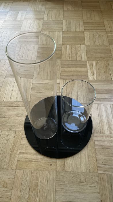 Wazony szklane świeczniki 6 szt. 20 cm cylinder