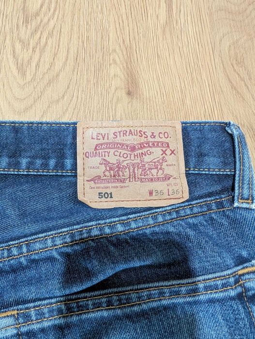 Levi’s 501 Blue Denim Jeans W36 L36