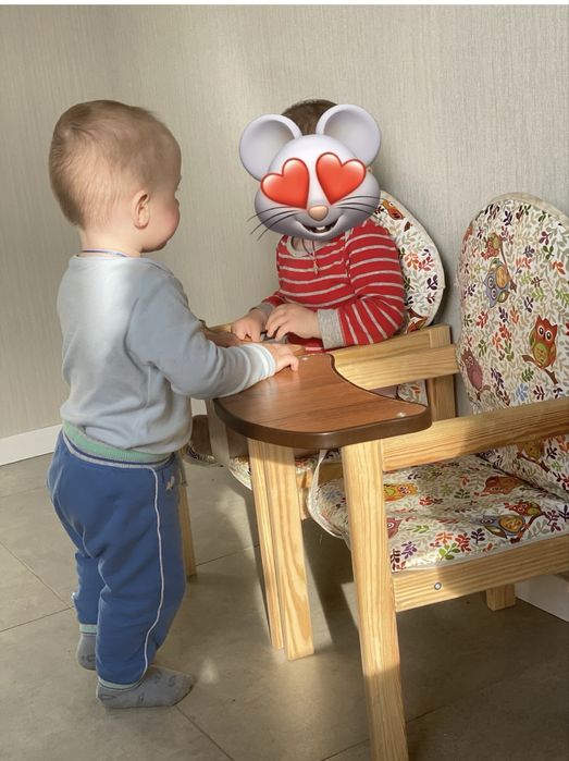 Стільчик трансформер для годумання