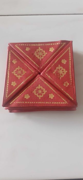 Portmonetka,Piterek,  orientzalny, skóra