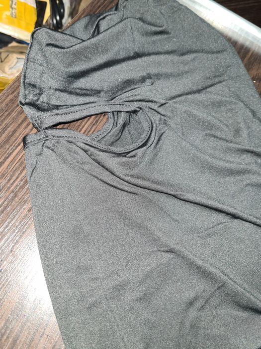 Балаклава с прорезями для глаз белая/черная/синяя/красная подшлемник