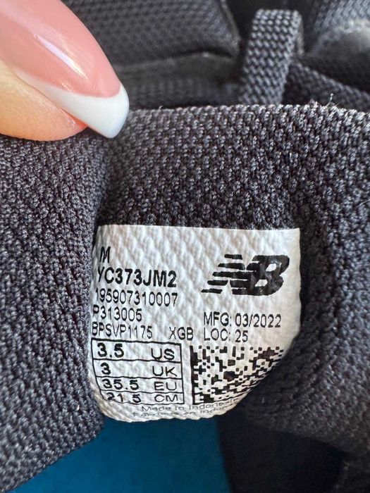 Sneakersy New Balance model 373 rozm. 35,5cm używane
