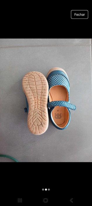 Sapato menina azul escuro T29
