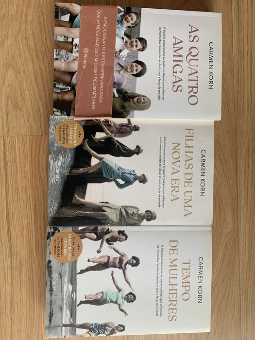 Triologia de livros de “as quatro amigas”