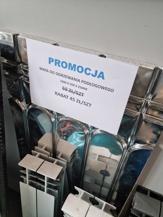 Mata do ogrzewania podłogowego 1000x500x25 mm