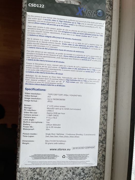 Storex CSD122 Digital Camera, New64750866783361123