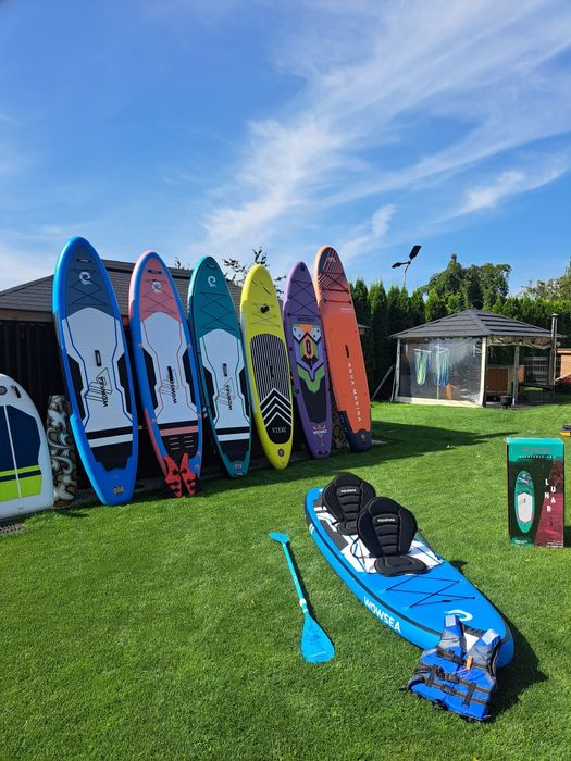 SUP DESKA WOWSEA FIRMOWA  335CM 210KG całe zestawy z gwarancją