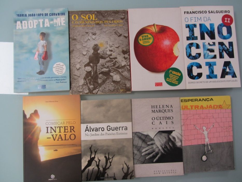 Livros Mia Couto, Paulo Coelho, Rui Zink