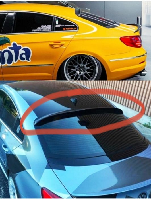 Dokladka, blenda, spoiler  tylniej szyby Volkswagen CC Tuning