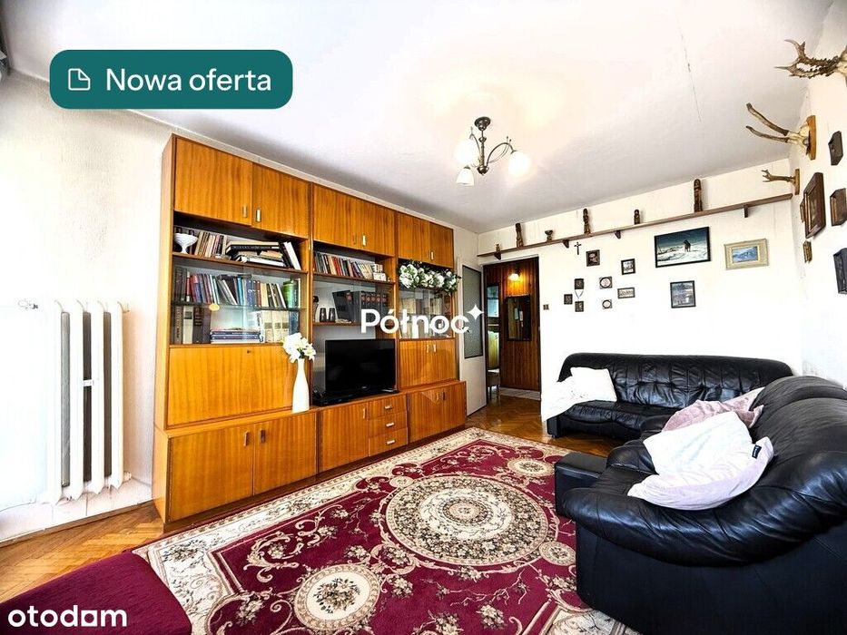 Mieszkanie 48,20 m²|2 piętro|Balkon|Piastowska