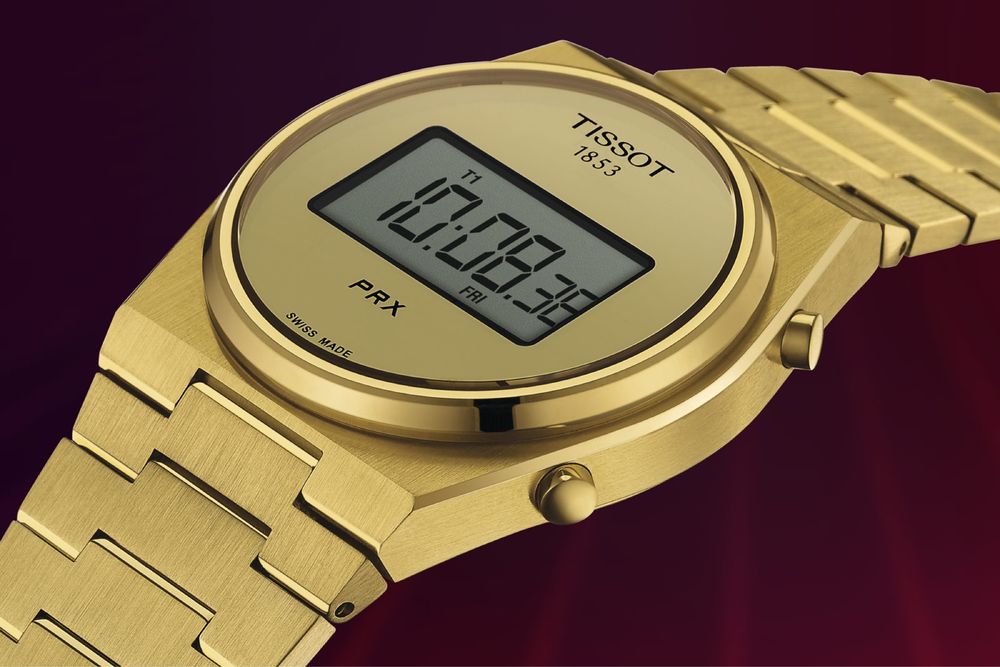 Часы Tissot PRX Digital Gold 40mm