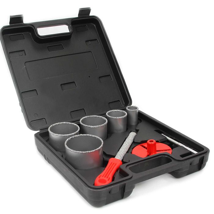 Otwornica Wielframowa + Pilnik walizka Zestaw Otwornice