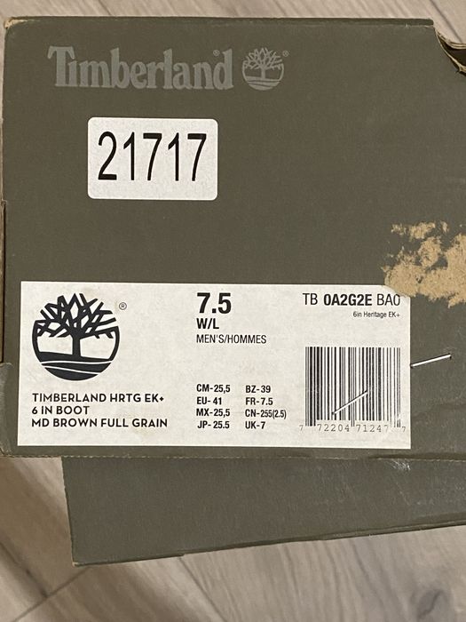 ПРОДАМ timberland СТАН: 8/10