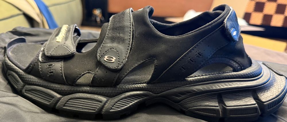 сандалии Balenciaga 3XL Sandals Black 42р