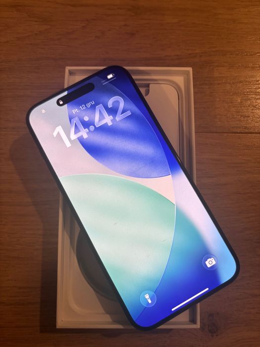 iPhone 15 pro max 256gb black Titan