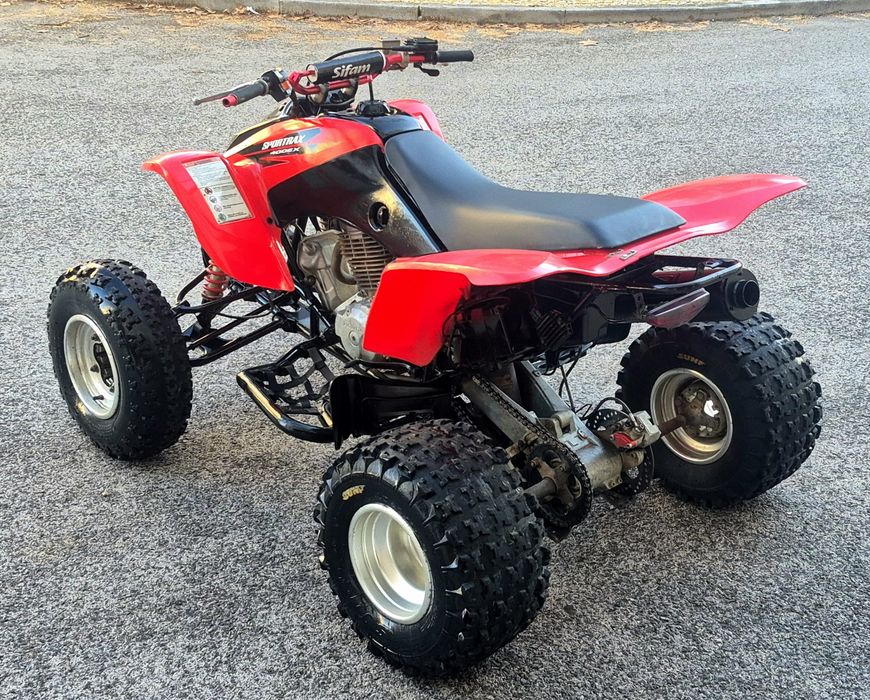 Honda trx 400 com marcha atras