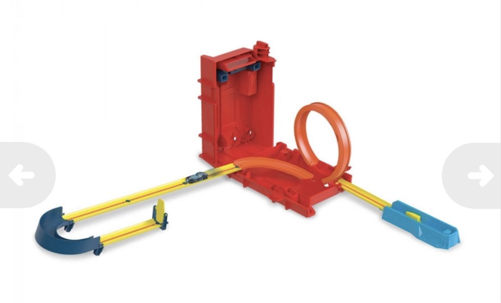Трек Hot Wheels Track Builder Ящик для трюков