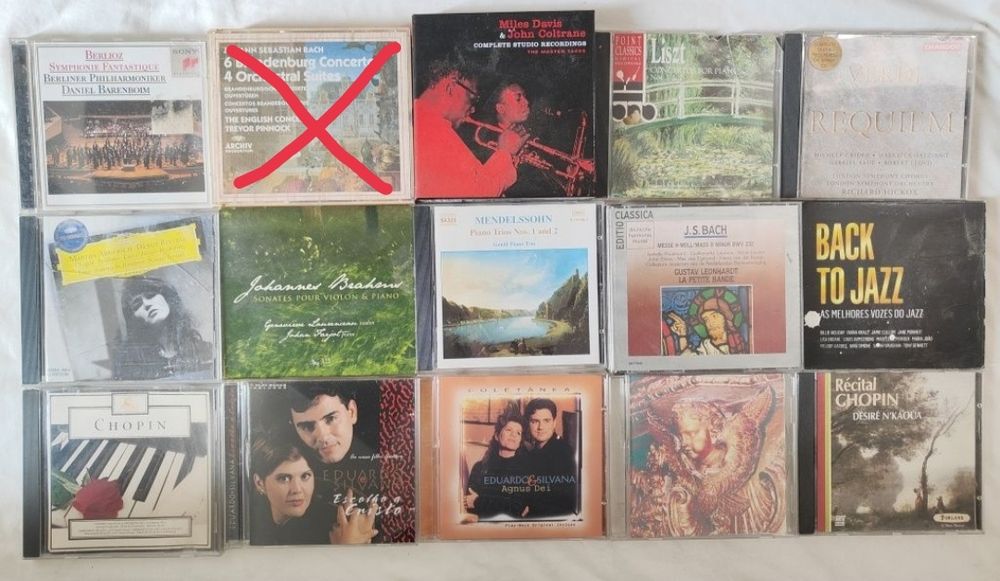 75 CD'S de música