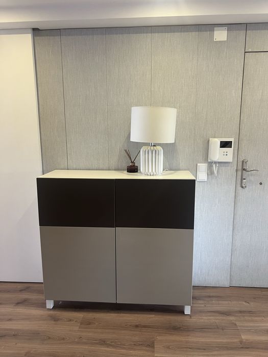 2 Portas armario IKEA Besta - ESCURAS - VALVIKEN