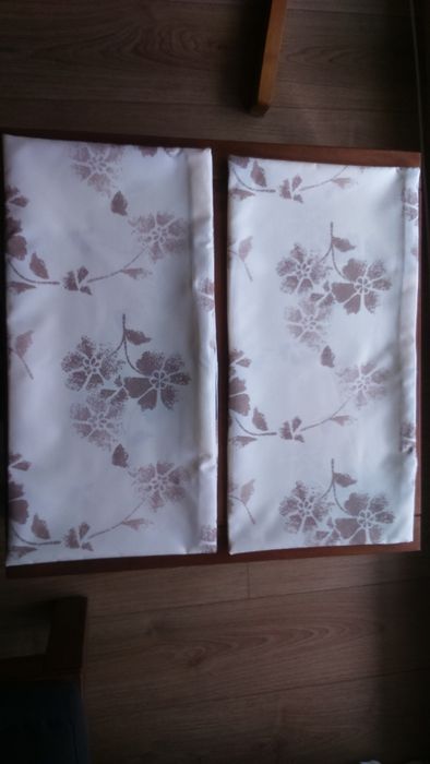 4 Poszewki na poduszki z ortalionu - na taras, do ogrodu