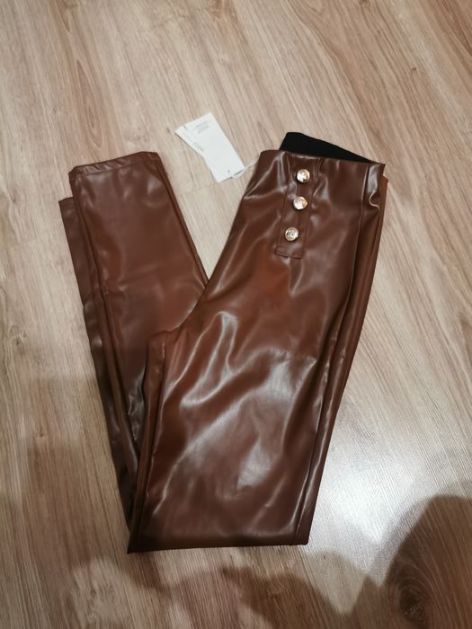 Czekoladowe leginsy S/M