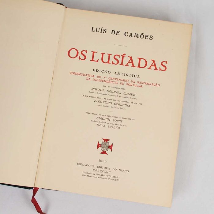 Os Lusíadas, Luís de Camões - Edição Artística (1960)