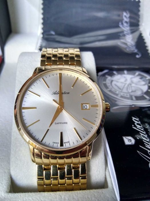 Часы наручные Adriatica 1243.1113Q Новые!