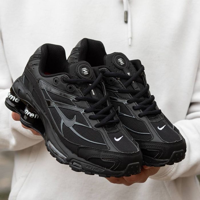 БЕЗ ПРЕДОПЛАТ ‼️Supreme x Nike Shox Ride 2 SP Black / Найк Шокс Супрім