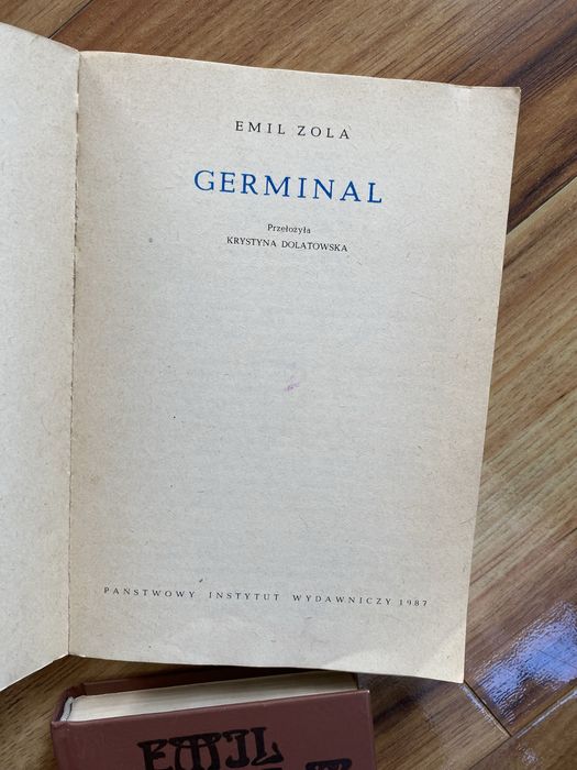 Emil Zola. Germinal, Nana część 1