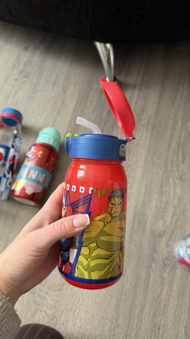 Бутилки поїлки з героями для дітей