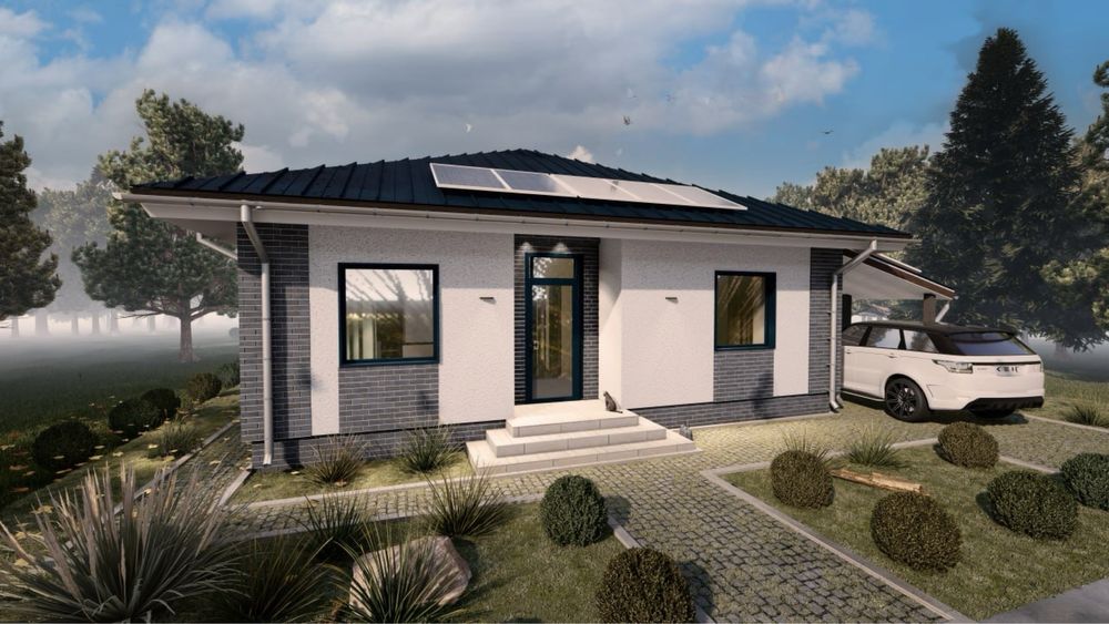 Проєкт будівлі, ескізний проєкт, 3D-рендер, Ужгород / онлайн ЗНИЖКИ!