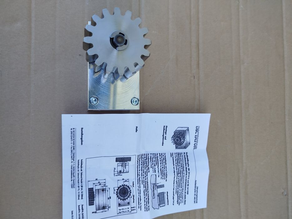 Hamulec hydrauliczny bramy przesuwne spowalniacz moduł DICTATOR NOWY