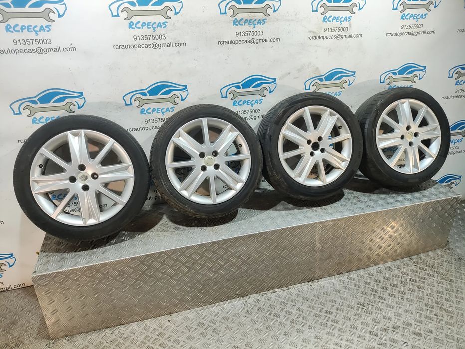 - Conjunto Jantes 17 Originais Renault Megane 2 MK2 6,5J ET49 4x100