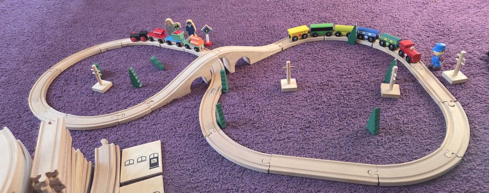 Duży zestaw torów wraz z dodatkami