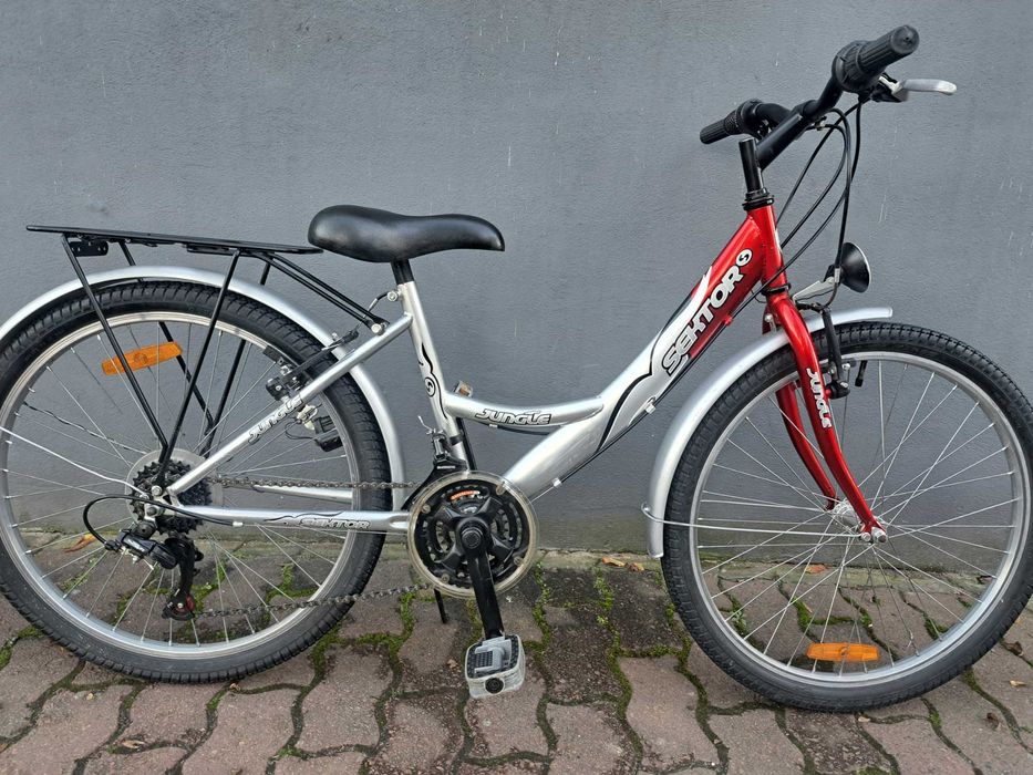 rower dziecięcy Sektor Jungle koła 24" rama 14"
