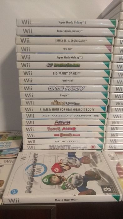 Nintendo Wii gry.